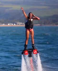 Girl FlyBoarding